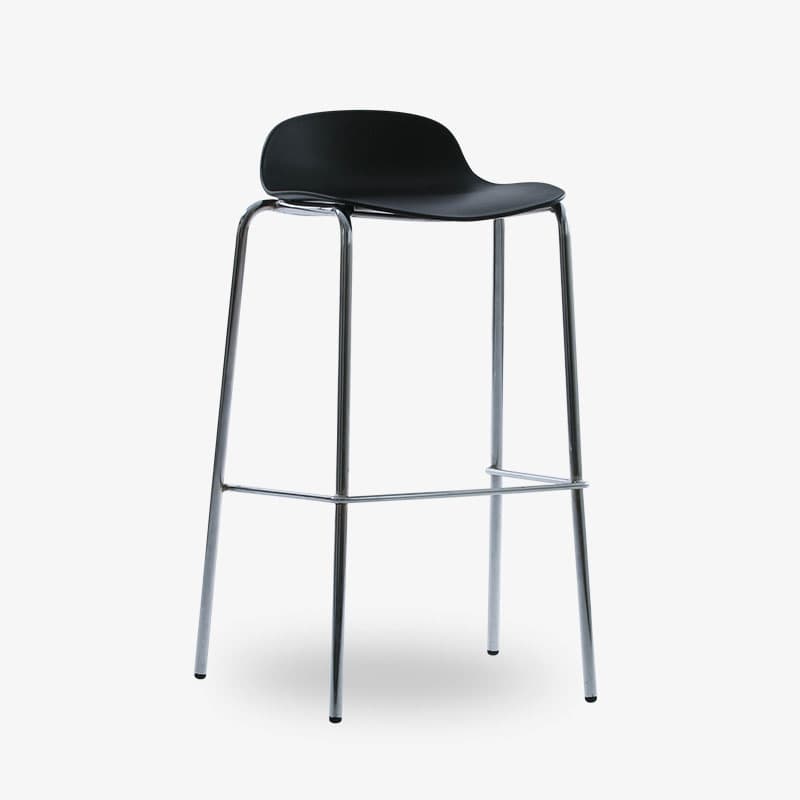 Manacor – stapelbar barstol med stilren design för restaurang och event