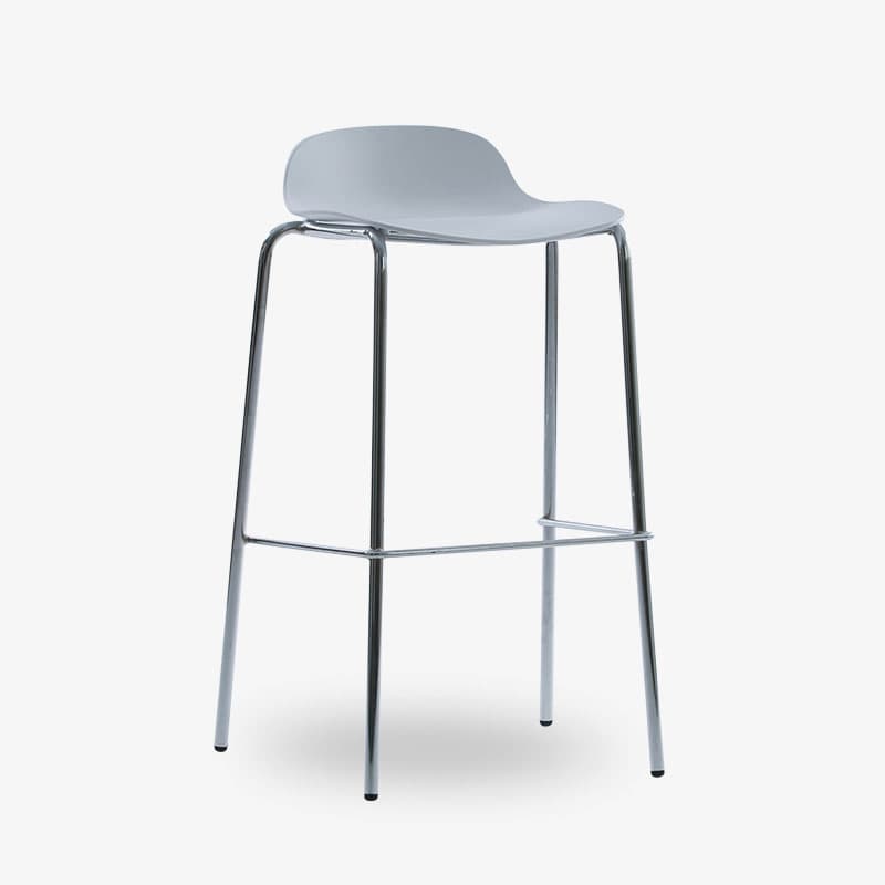 Manacor – stapelbar barstol med stilren design för restaurang och event