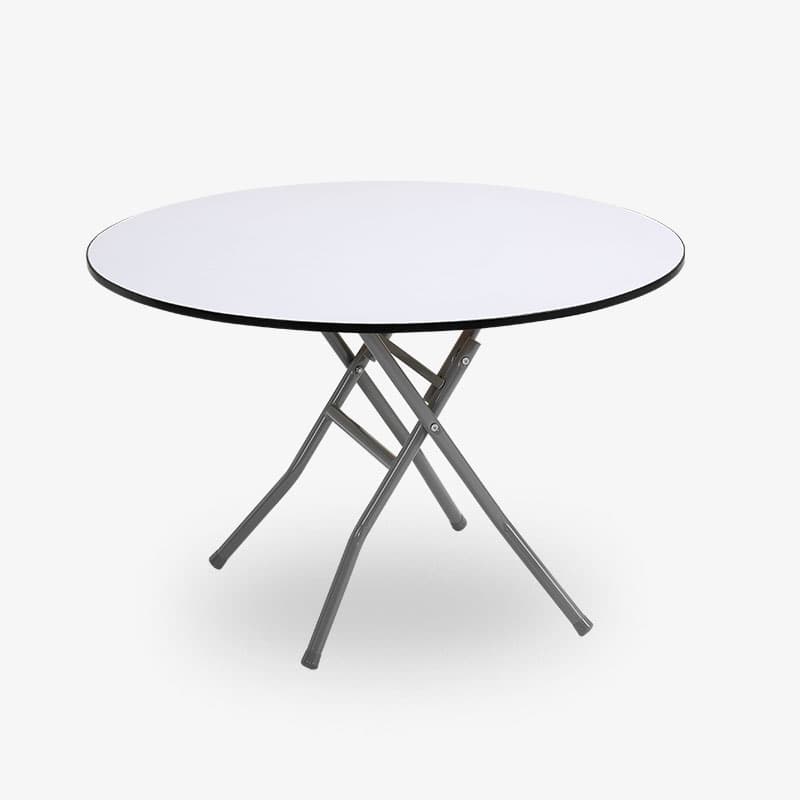 Fällbart runt restaurangbord Bankett