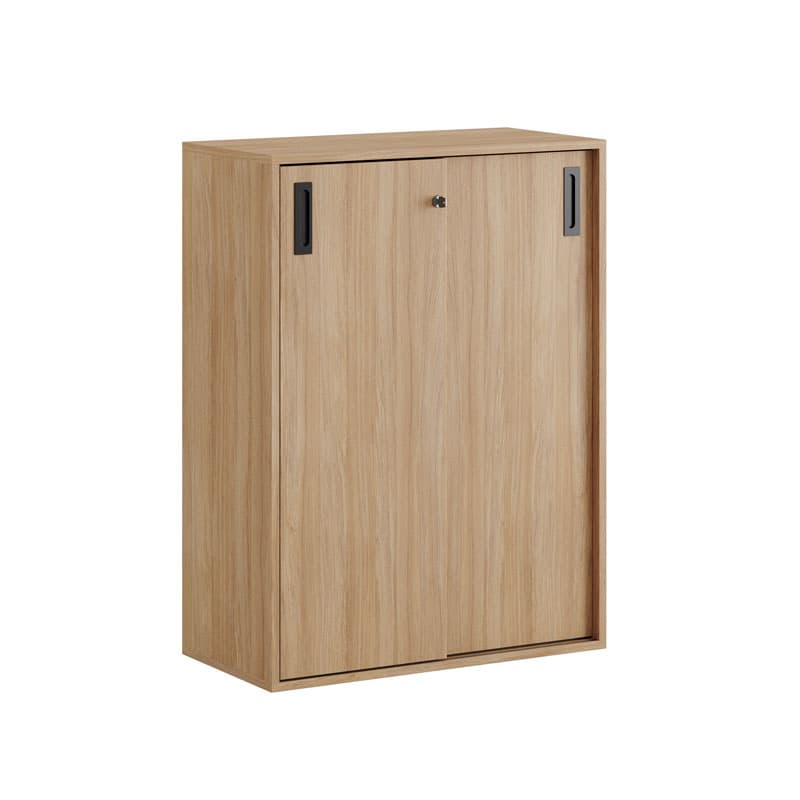 Skjutdörrskåp 80x40x107,5cm - Urban oak stomme/urban oak dörrar