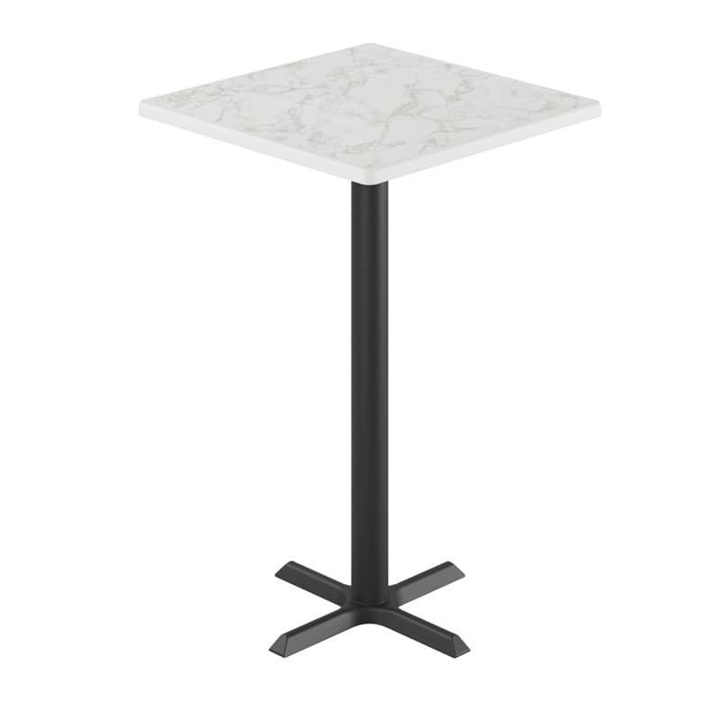 Ferrea bord med fyrkantig 70x70 cm skiva