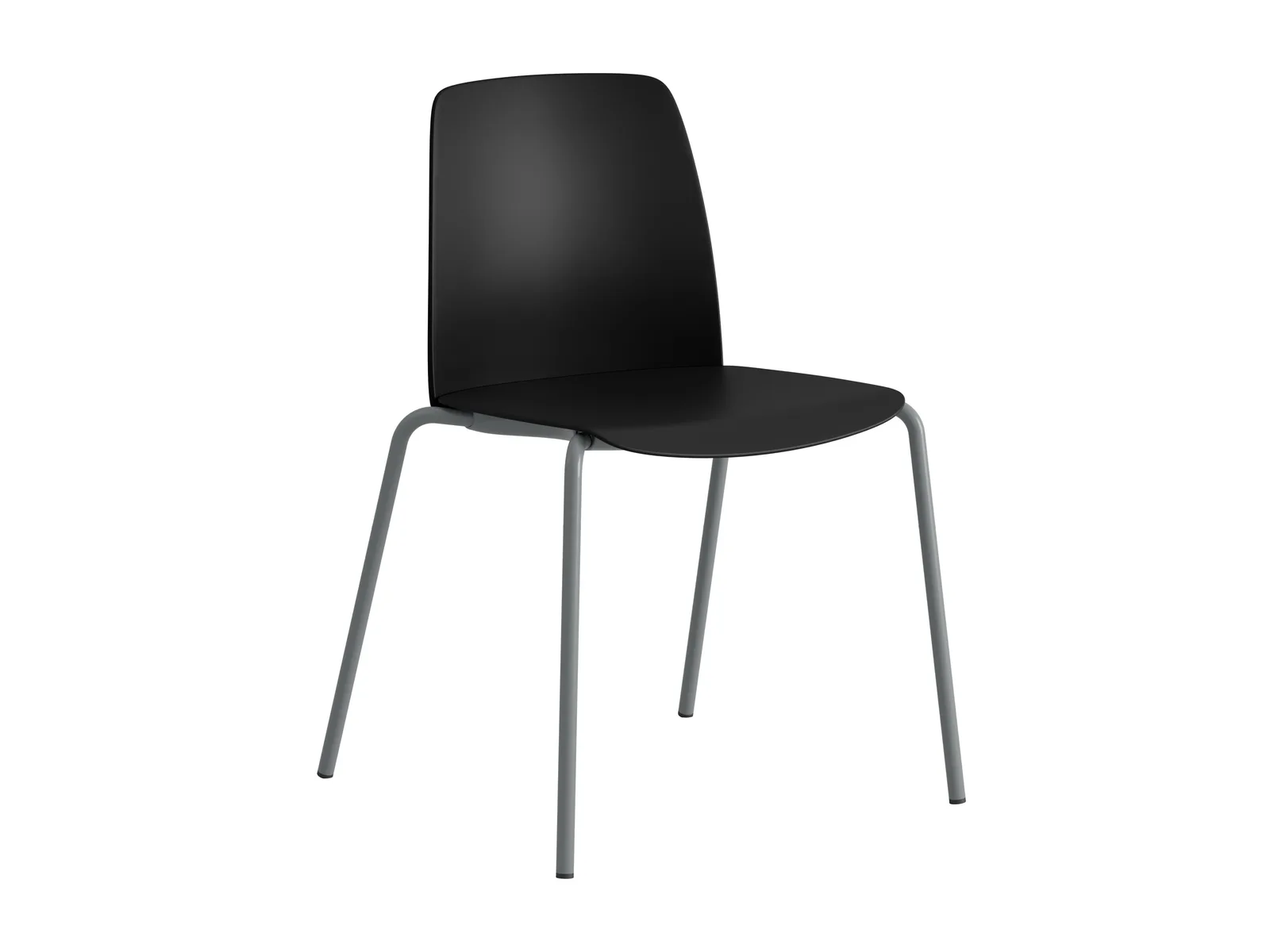 Choice BlackBack SilvergrayLegs BlackSeat