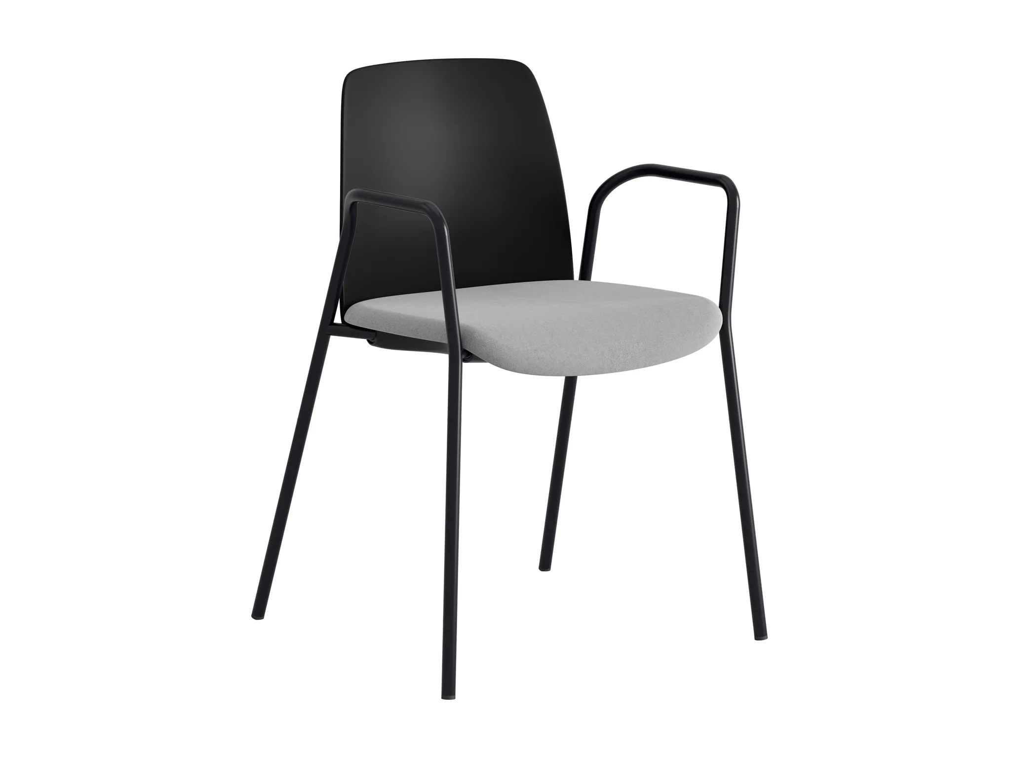 Choice BlackPlastic BlackLegs LightgraySeat
