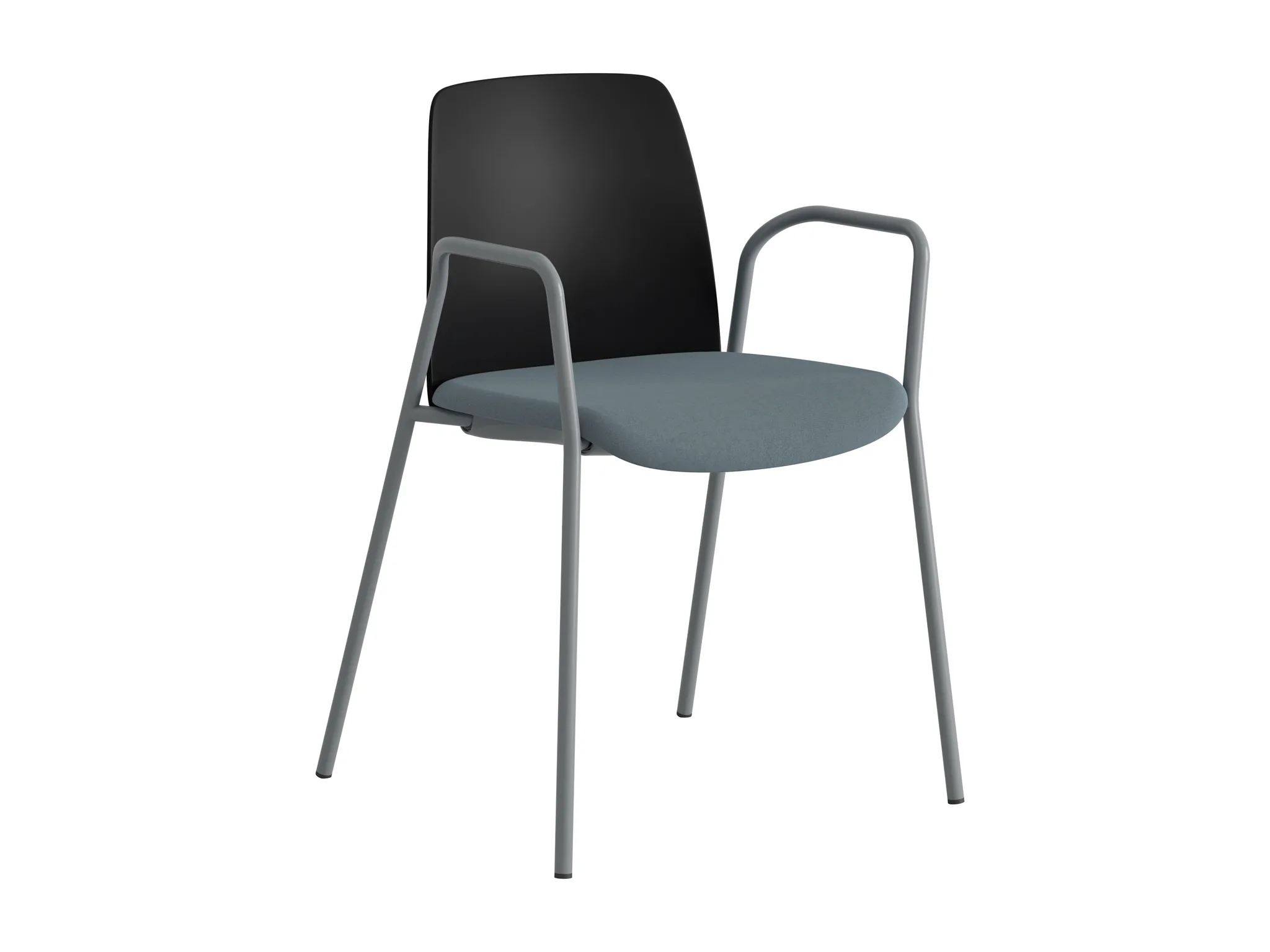 Choice BlackPlastic SilvergrayLegs BlueSeat