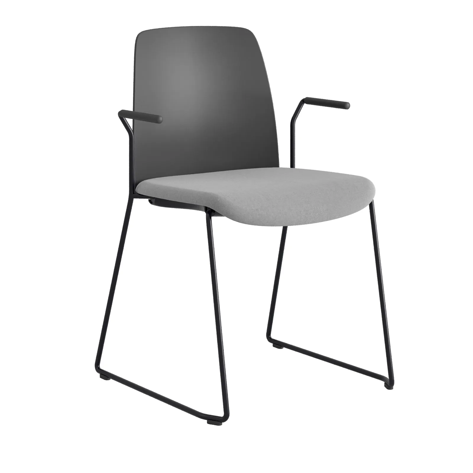 Choice BlackFrame BlackHeadrest LightGraySeat
