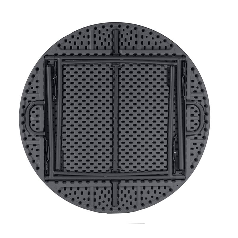 Fällbart runt plastbord - Planet New Classic