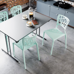inca staplingsbar stol cafémöbler restaurangmöbler limegrön