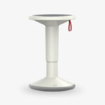 upis1 gråvit höjbar sänkbar pall kontorsmöbler