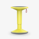 upis1 gul höjbar sänkbar pall kontorsmöbler