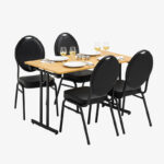 miljöbild bord fällbart stolar stapelbara