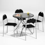 café cafe cafebord cafébord fällbart fällbara vit svart