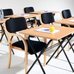 fällbart bord vit svart bok ek björk krom laminat