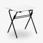 fällbart bord vit svart bok ek björk krom laminat