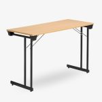 fällbart bord bok ek vit grå björk krom