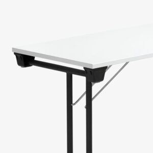 fällbart bord bok ek vit grå björk krom