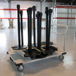 Transportvagn köstolpar - Rostfritt stål