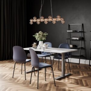 höjbart skrivbord med vev